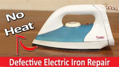 electric iron box not working|dry electric iron not heating up.